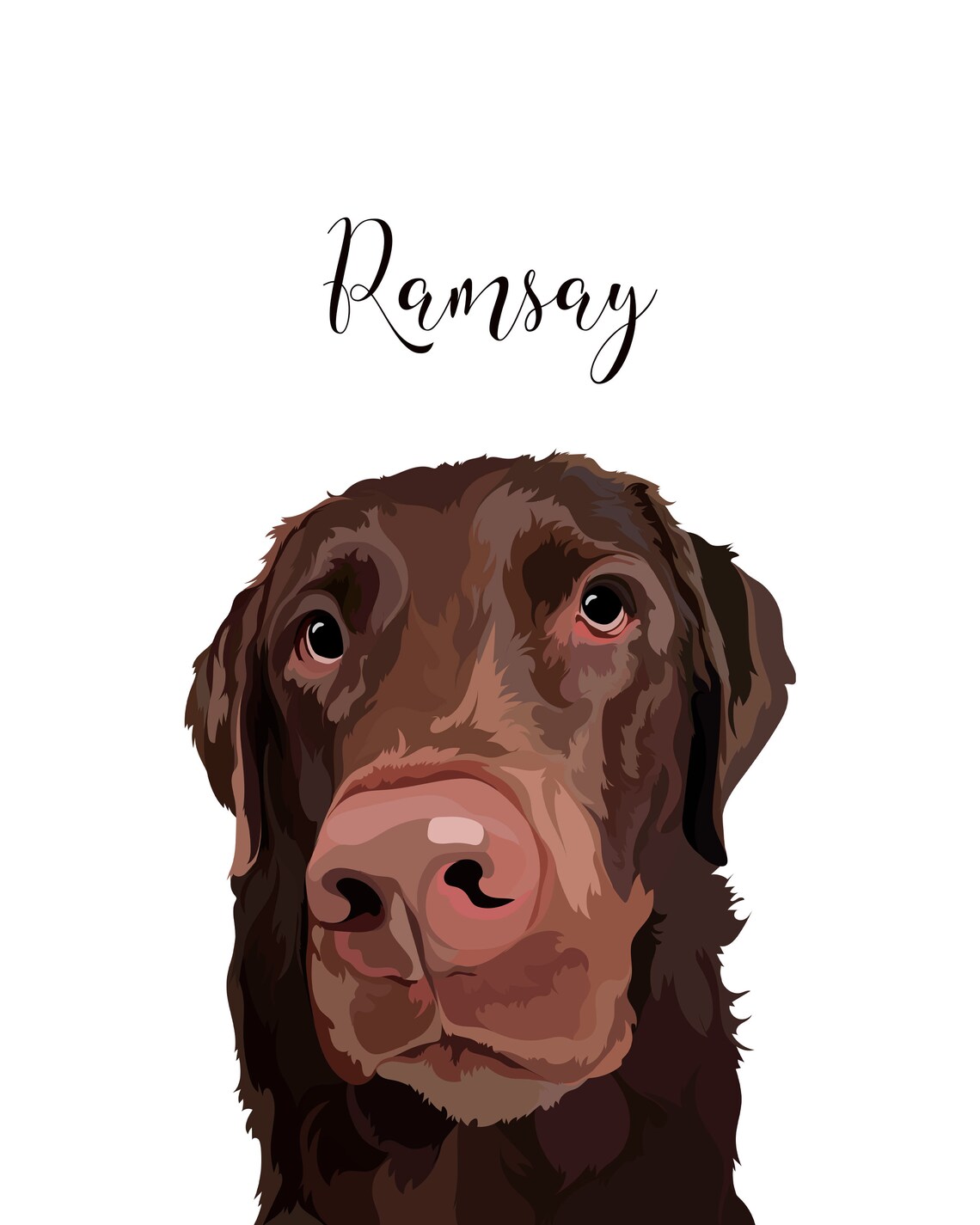 Custom Pet Gift Dog Mum Dog Sympathy Custom Dog Portrait Dog Gift For Him Custom Pet Portrait Custom Pet Art Loss Of Pet - Image 5