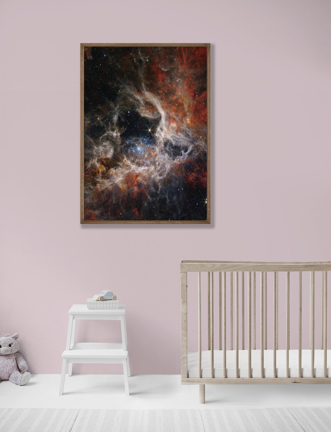 Tarantula Nebula Deep Space Star Cluster Cosmic Photo Poster