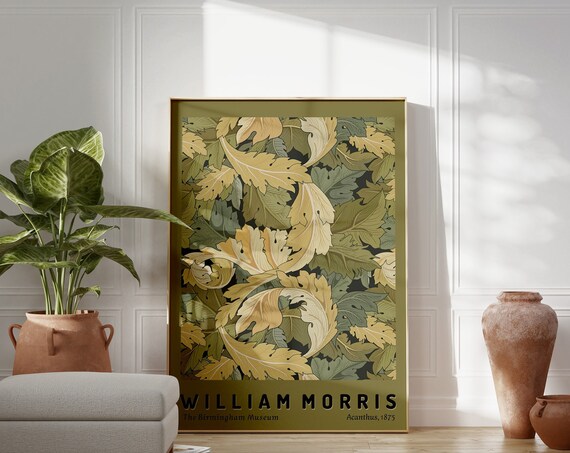 William Morris Nouveau Home Decor Poster Print