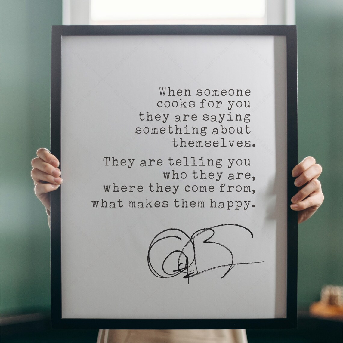 Anthony Bourdain Travel Quote Poster Art Print - Image 3