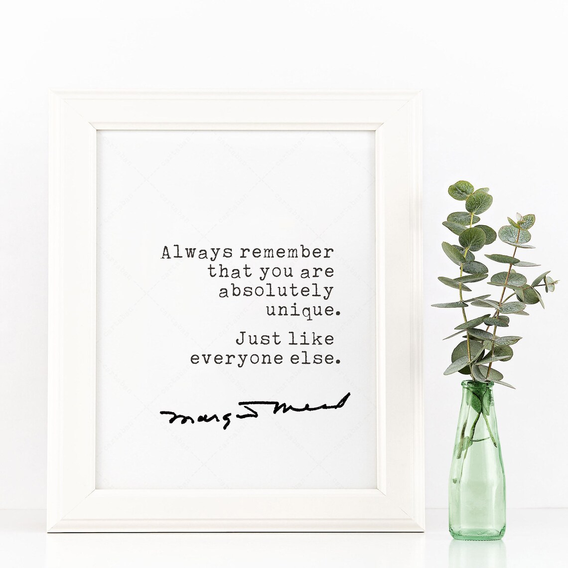 Margaret Mead Quote, Absolutely Unique Art Print - Image 2