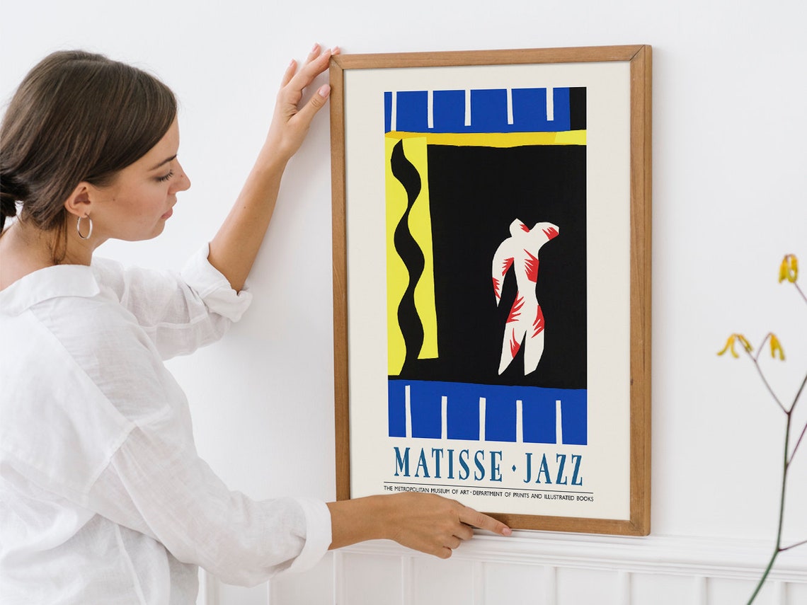 Henri Matisse Jazz Circus Dancer Cut Out Met Museum Exhibition Poster - Image 4