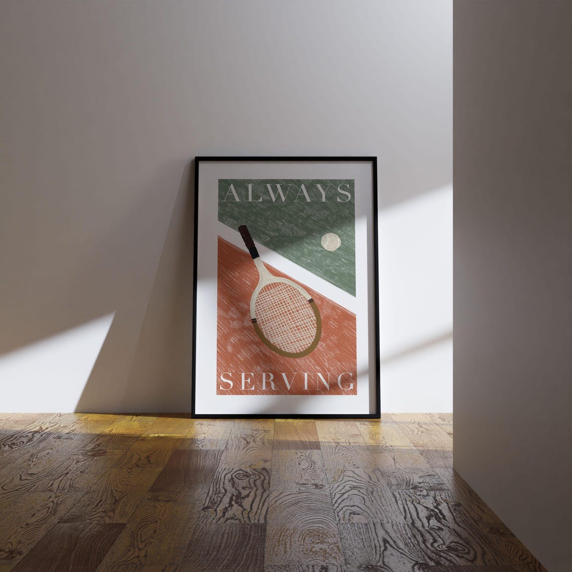 Tennis Art Print, Tennis Lovers Gift - Image 3
