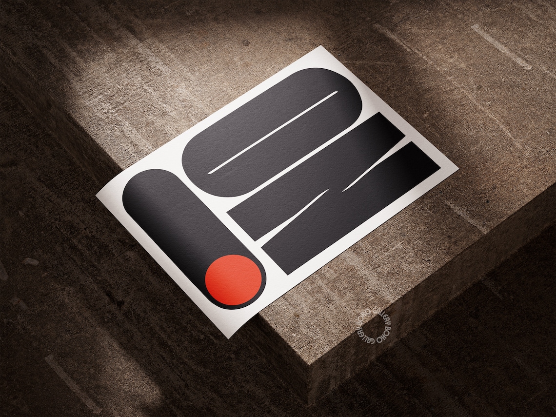 Bold Black Typography Poster, Minimalist Scandi Style - Image 2