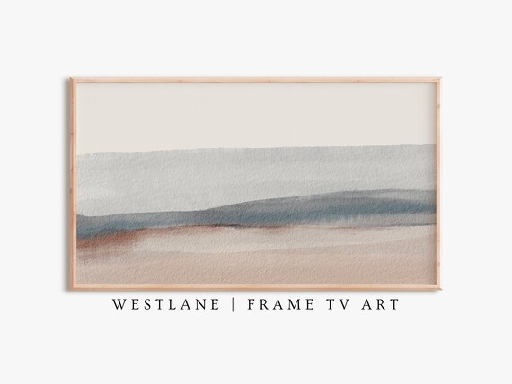 Modern Beach Coastal TV Art Print