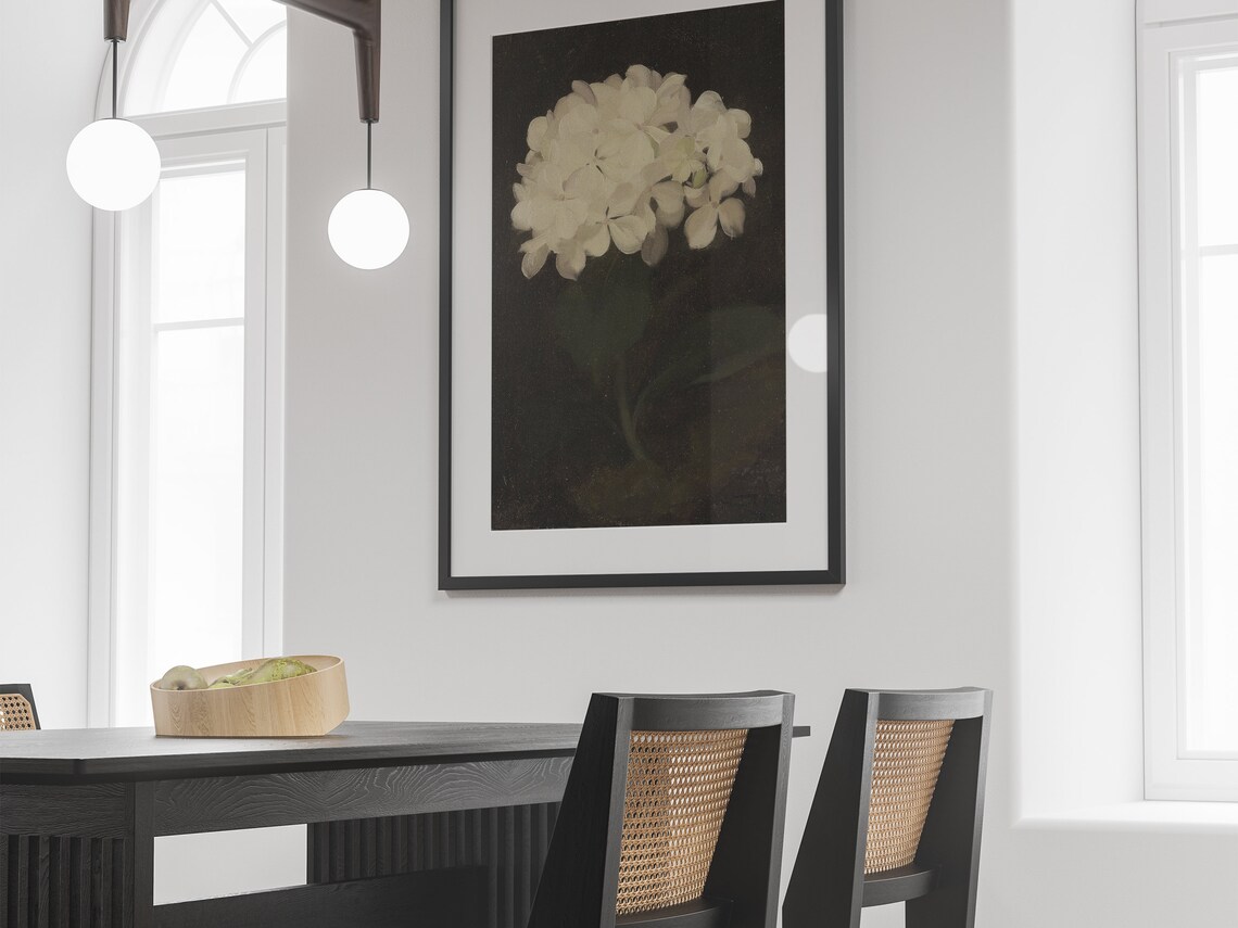 Vintage Flower Painting, Floral Wall Art Print - Image 4