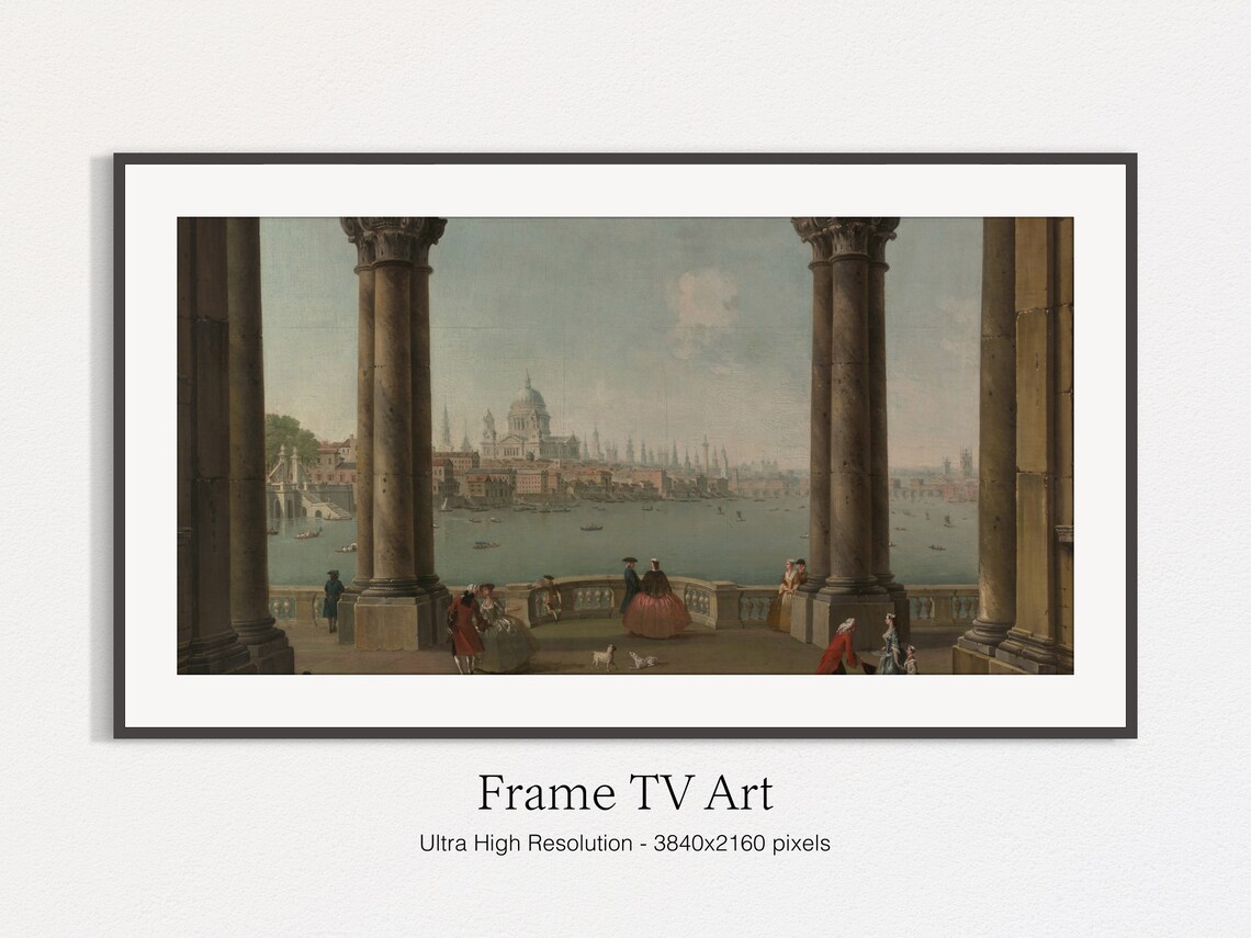 Vintage Painting, Abstract Modern Art Print - Image 4
