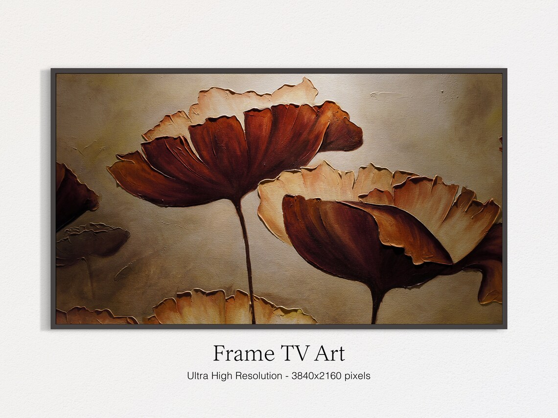 Vintage Flower Still Life Botanical Painting Poster
