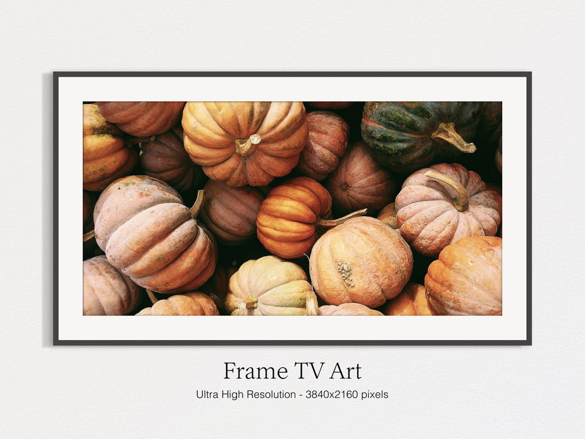 A Pile of Pumpkins Halloween Art Print - Image 4
