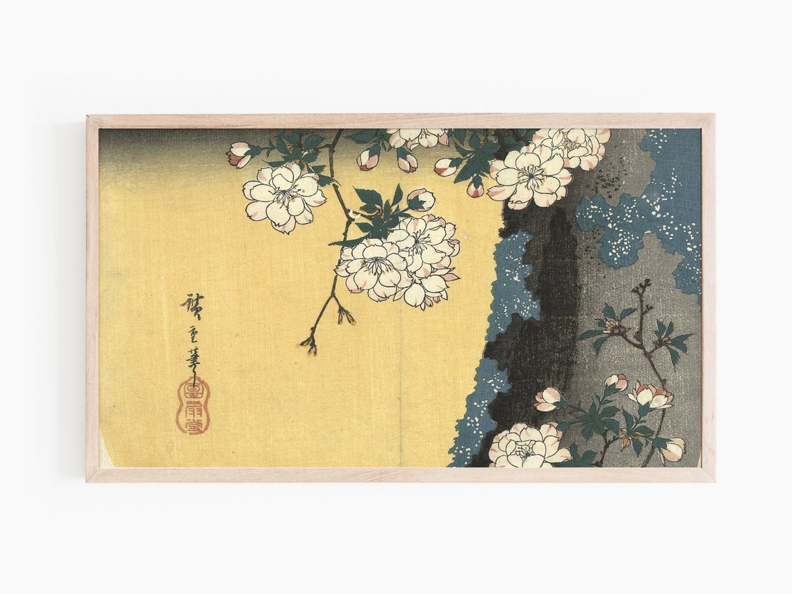Antique Japanese Art Print - Image 3