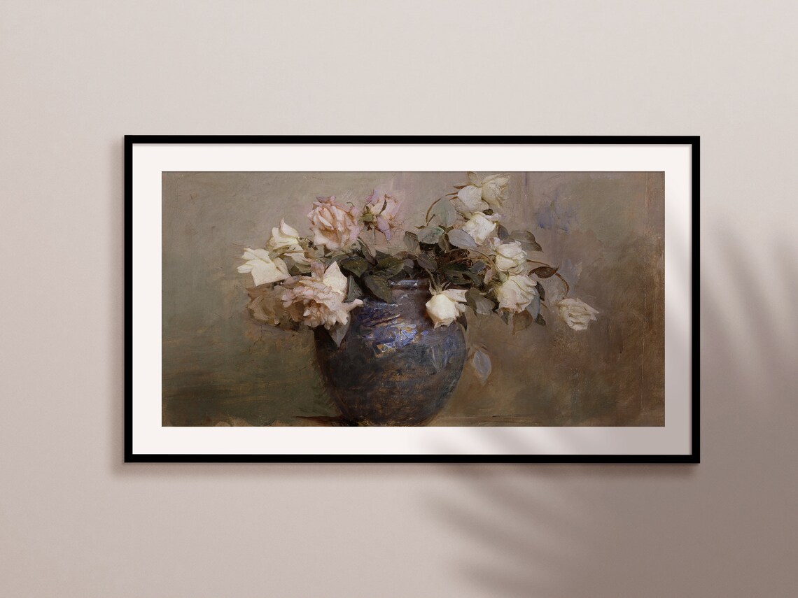 Vintage Flower Still Life Botanical Art Print - Image 2