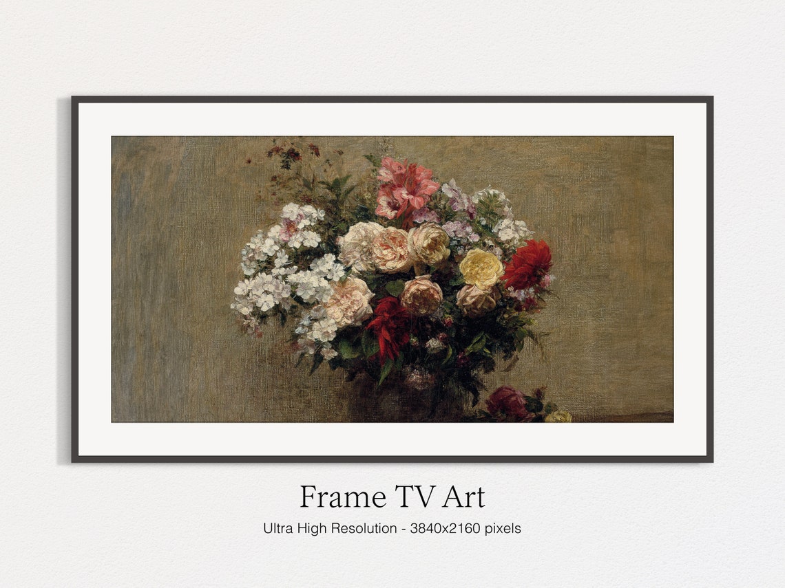 Classic Flower Still Life Poster Print - Image 5