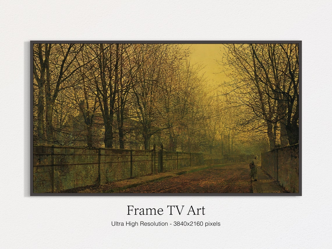Autumn Fall Painting for TV