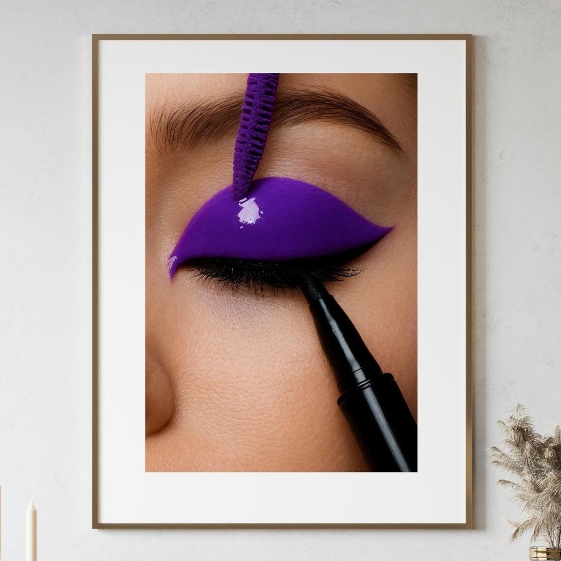Fashion Print, Luxury Beauty Salon Poster