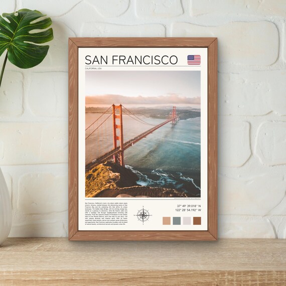 San Francisco Photography Bay Art Print