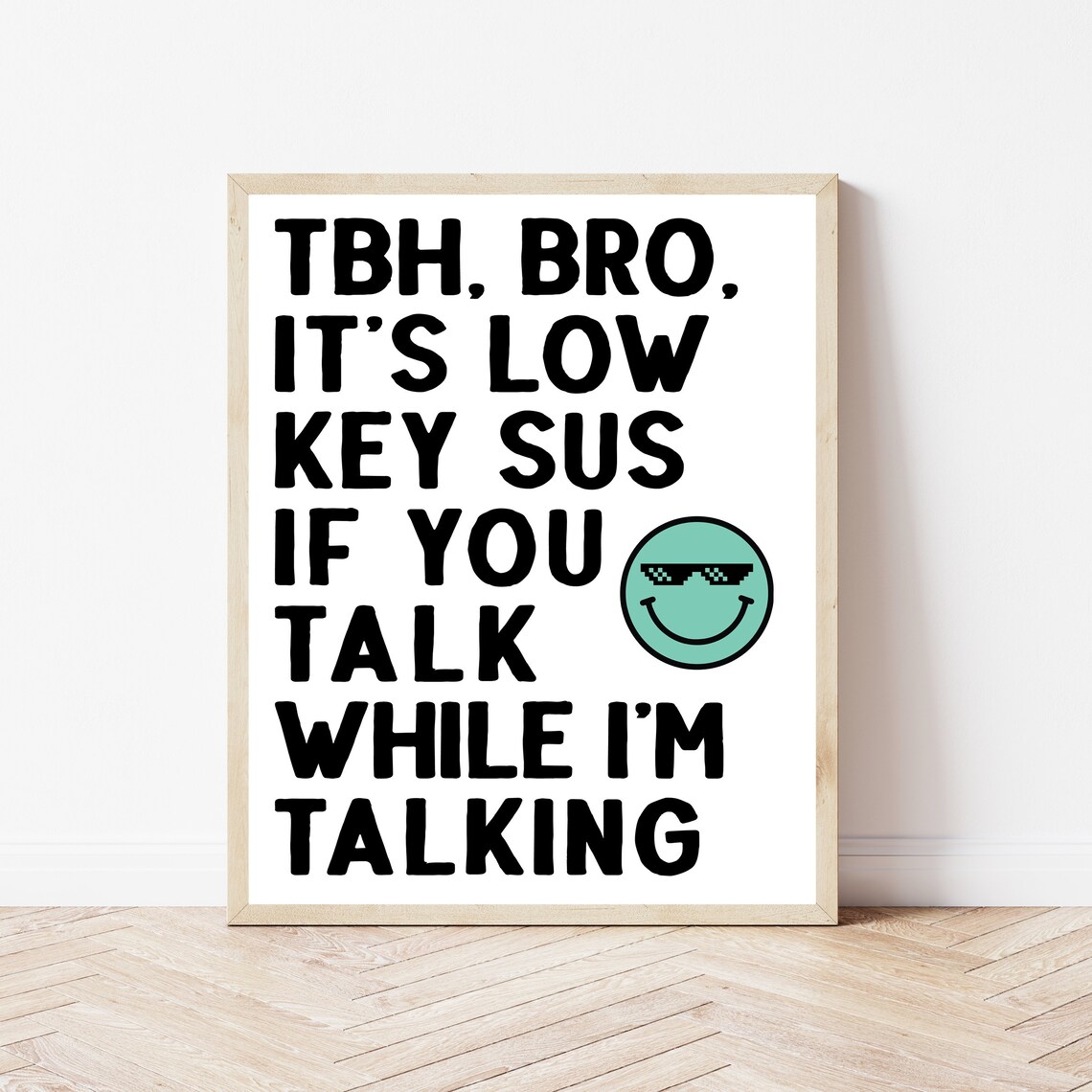 Classroom Rules Middle School Poster Print