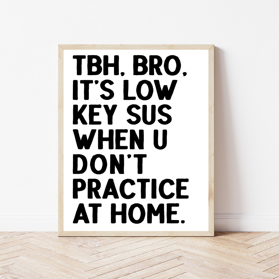 Band Classroom Poster, Music Decor for Directors