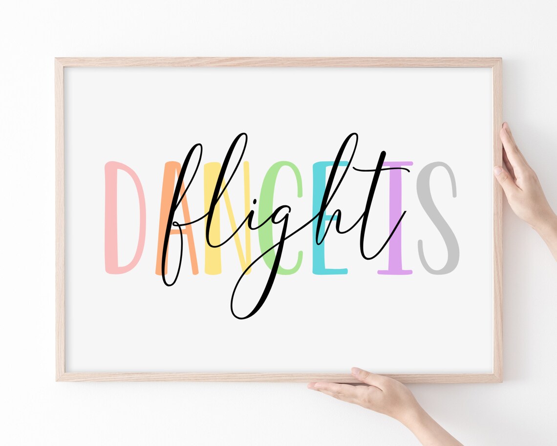 Dance Quotes Dance Is Flight Motivational Poster