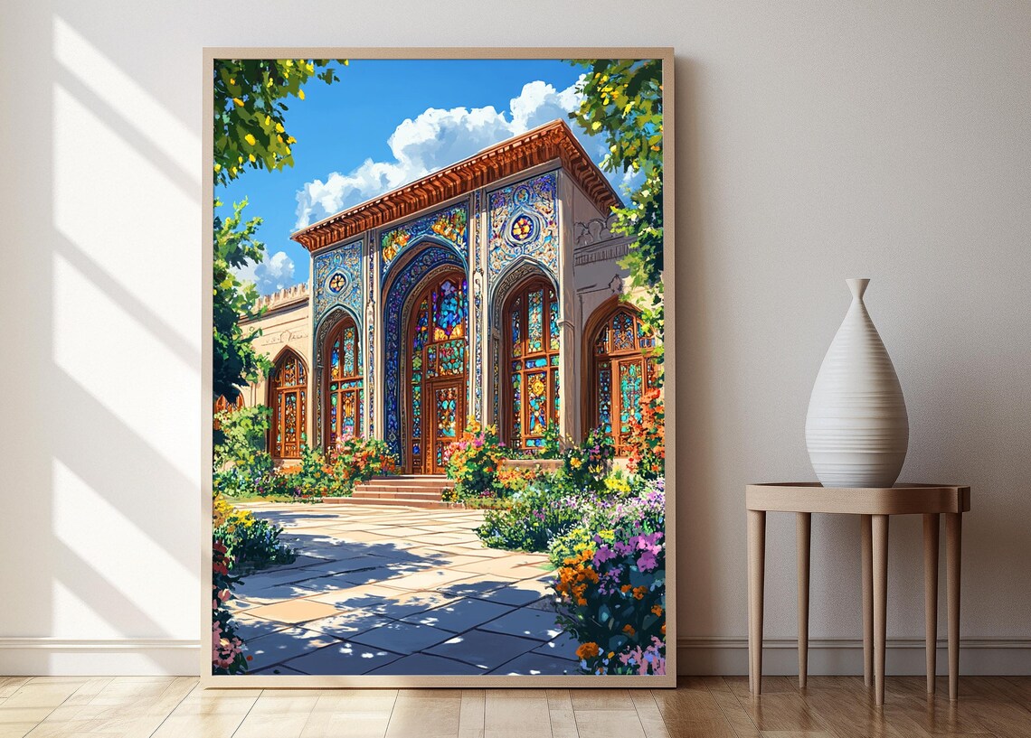 Sheki Khans Palace, Azerbaijani Heritage Art Print