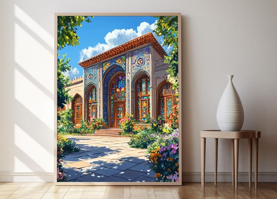 Sheki Khans Palace, Azerbaijani Heritage Art Print