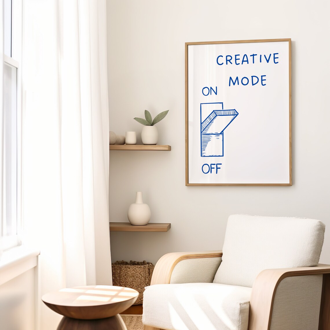 Creative Mode Retro Quote Poster, Trendy Room Decor - Image 2
