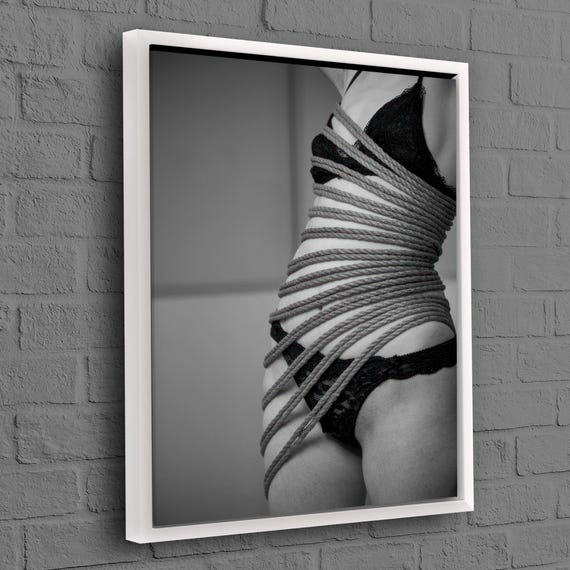 Sexy Woman Poster Black Canvas Print Body Wall Art Erotic Gift For The Home Boho Decor