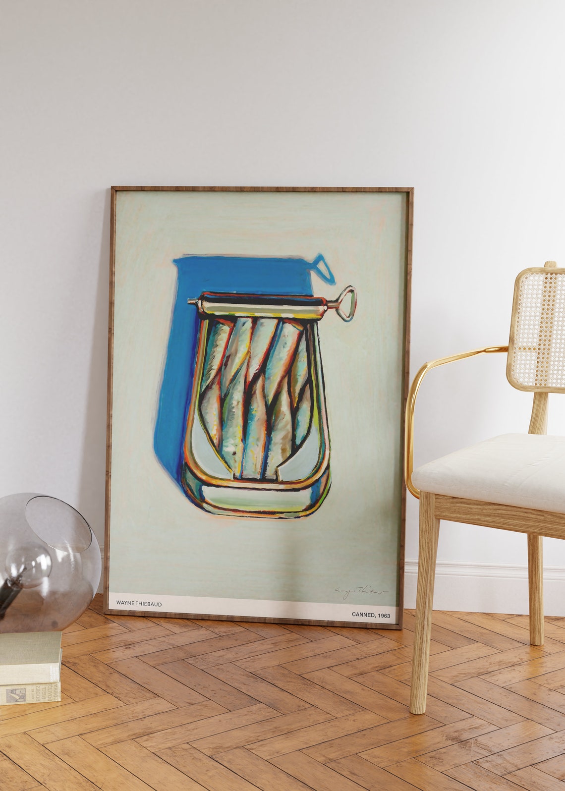 Wayne Thiebaud Canned Sardines 1963 Pop Art Food Still Life Art Print