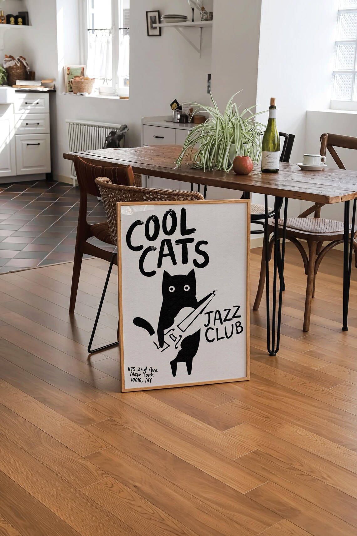 Cool Cats Jazz Club - Vintage Music Art - Image 6