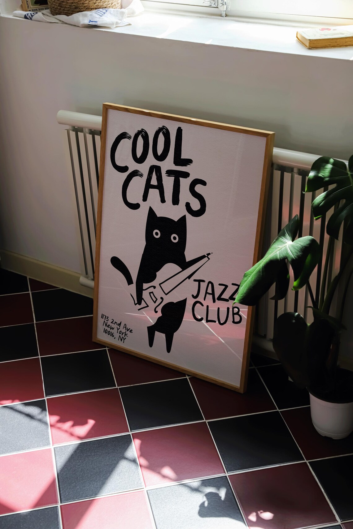 Cool Cats Jazz Club - Vintage Music Art - Image 4