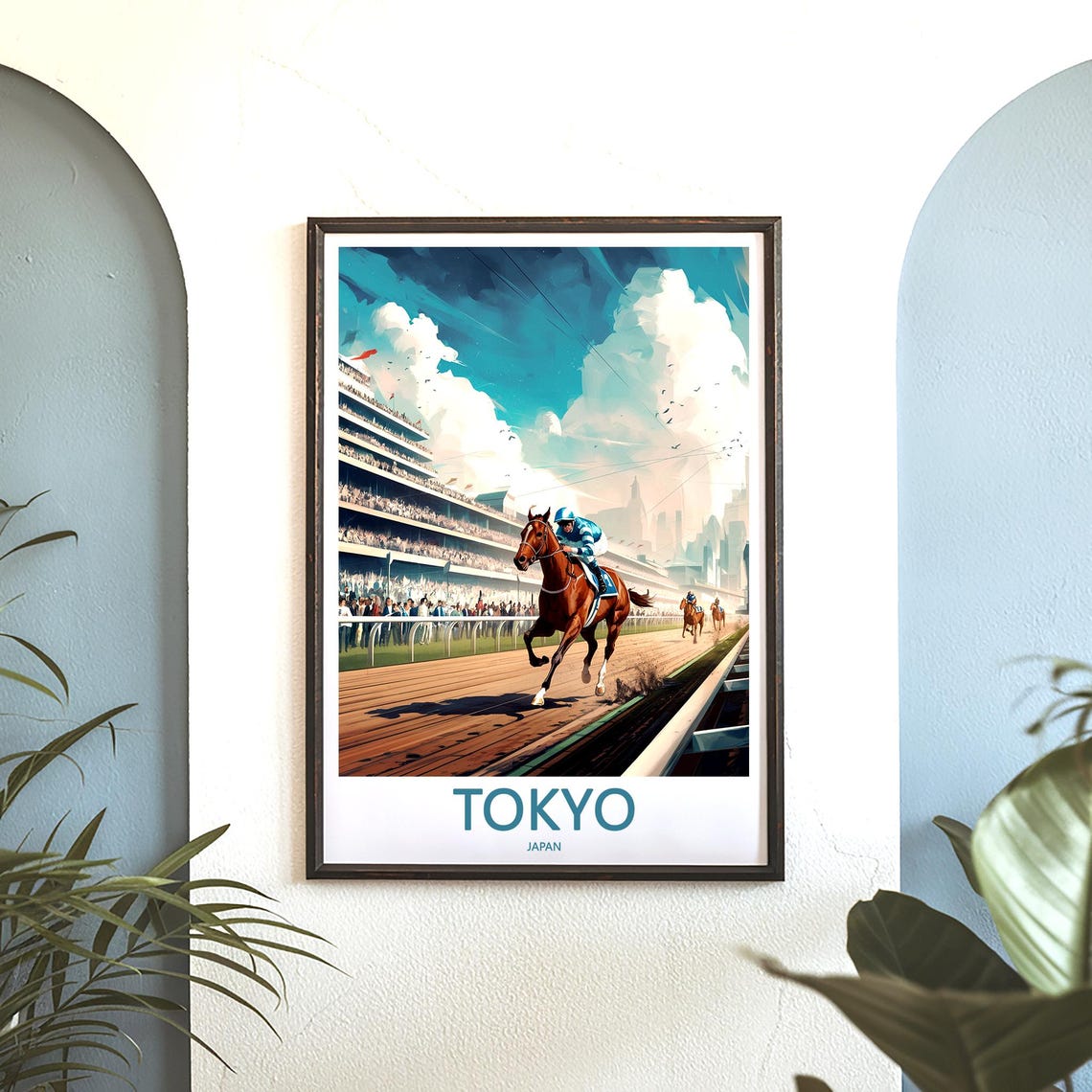 Tokyo Print Wall Art Tokyo Japan Travel Art Print Tokyo Hanging Wall Decor Tokyo Poster Prints Home Decor Tokyo Japan Poster Travel Gift Art - Image 3