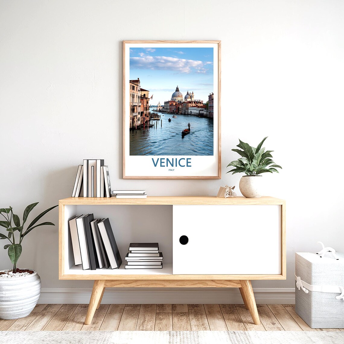 Venice Grand Canal Santa Maria della Salute Morning Photo Poster - Image 2
