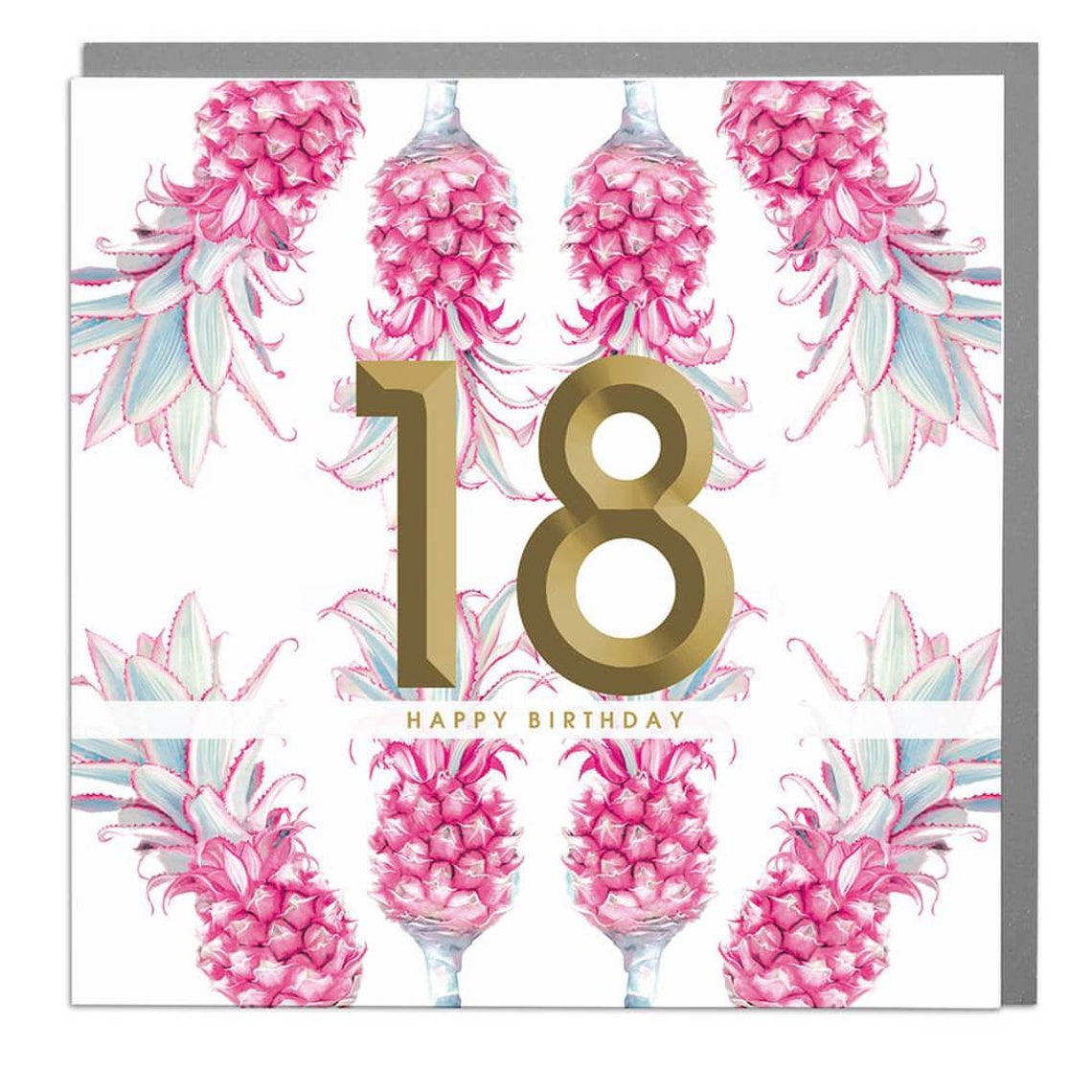 18th Happy Birthday Card Art Print