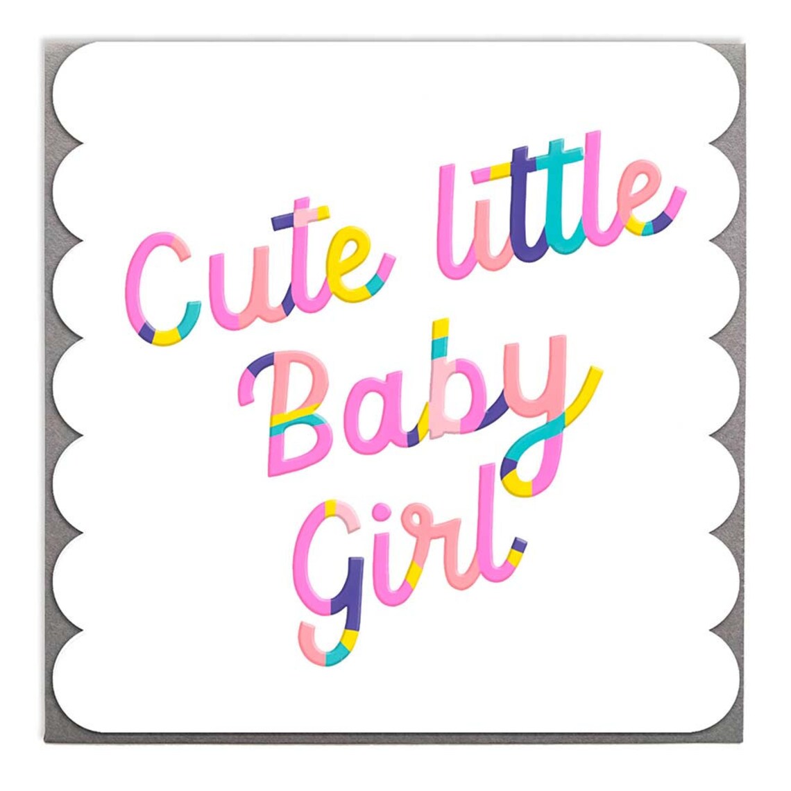 Baby Girl Card By Lola Design