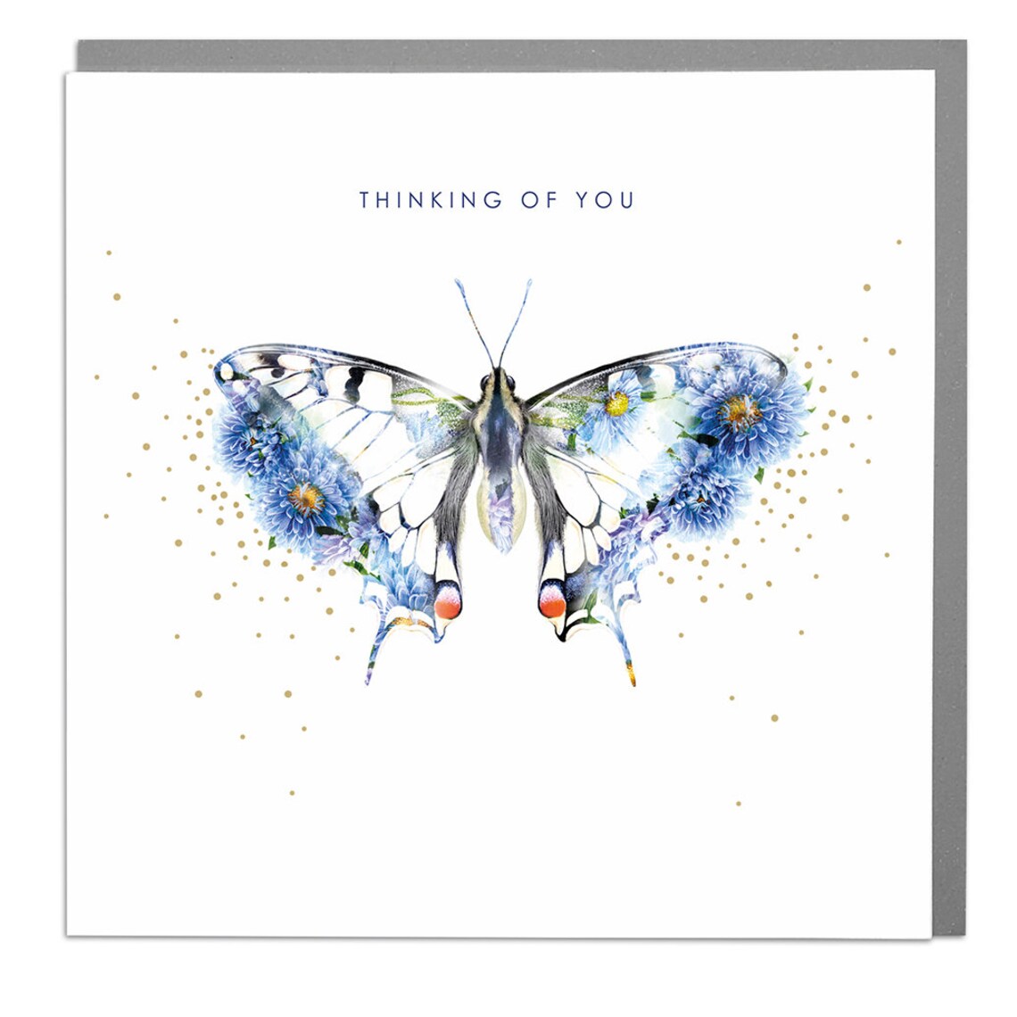 Thinking Of You Butterfly Greeting Card