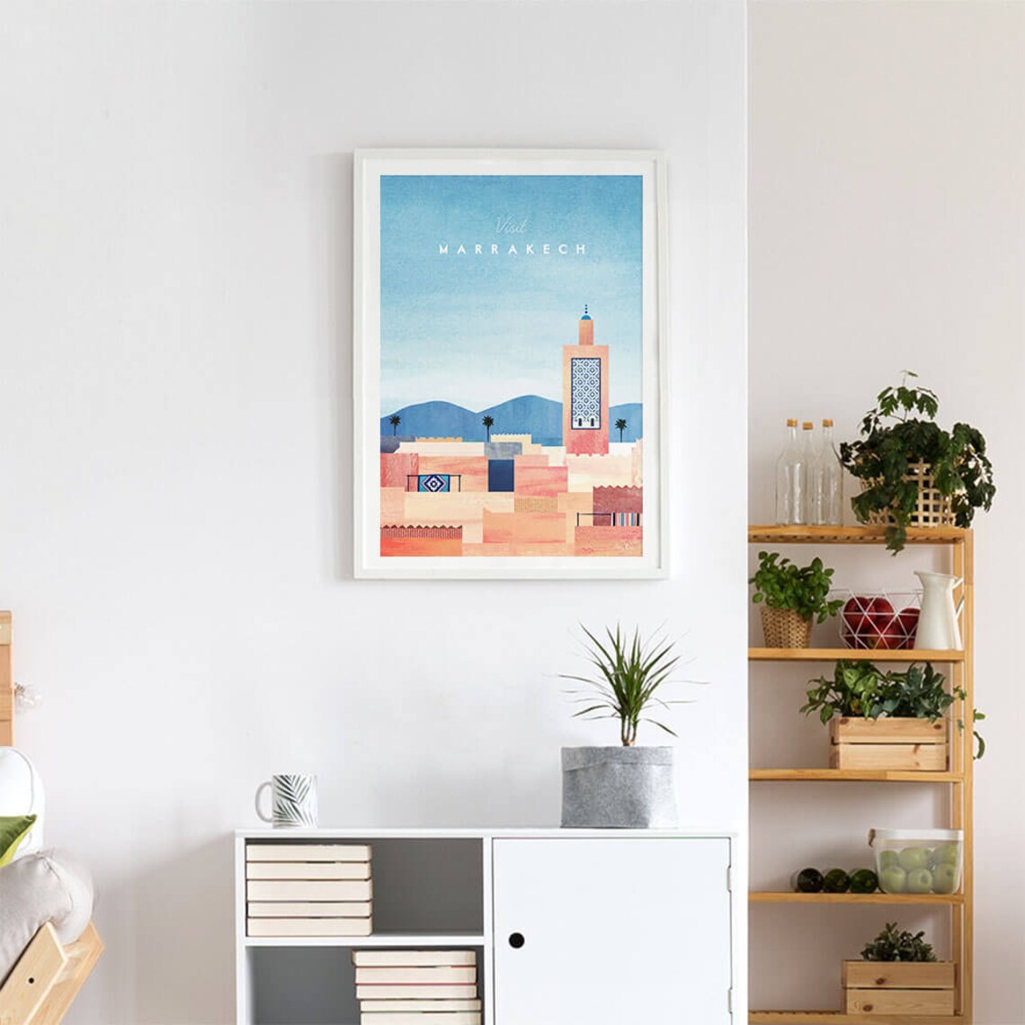 Marrakech Morocco Travel Poster by Henry Rivers - Image 4