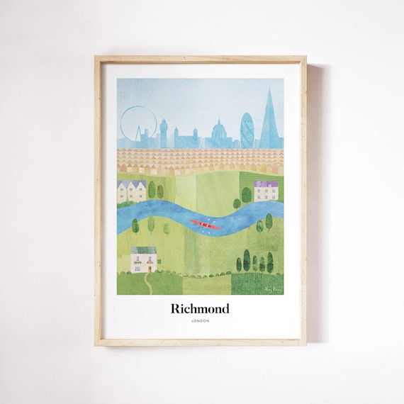 Richmond Print by Henry Rivers, Landscape Poster