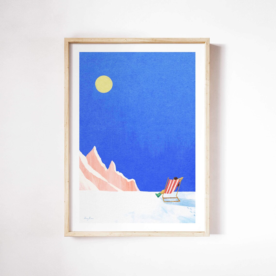 Apres Ski by Henry Rivers, Ski Bar Art Print