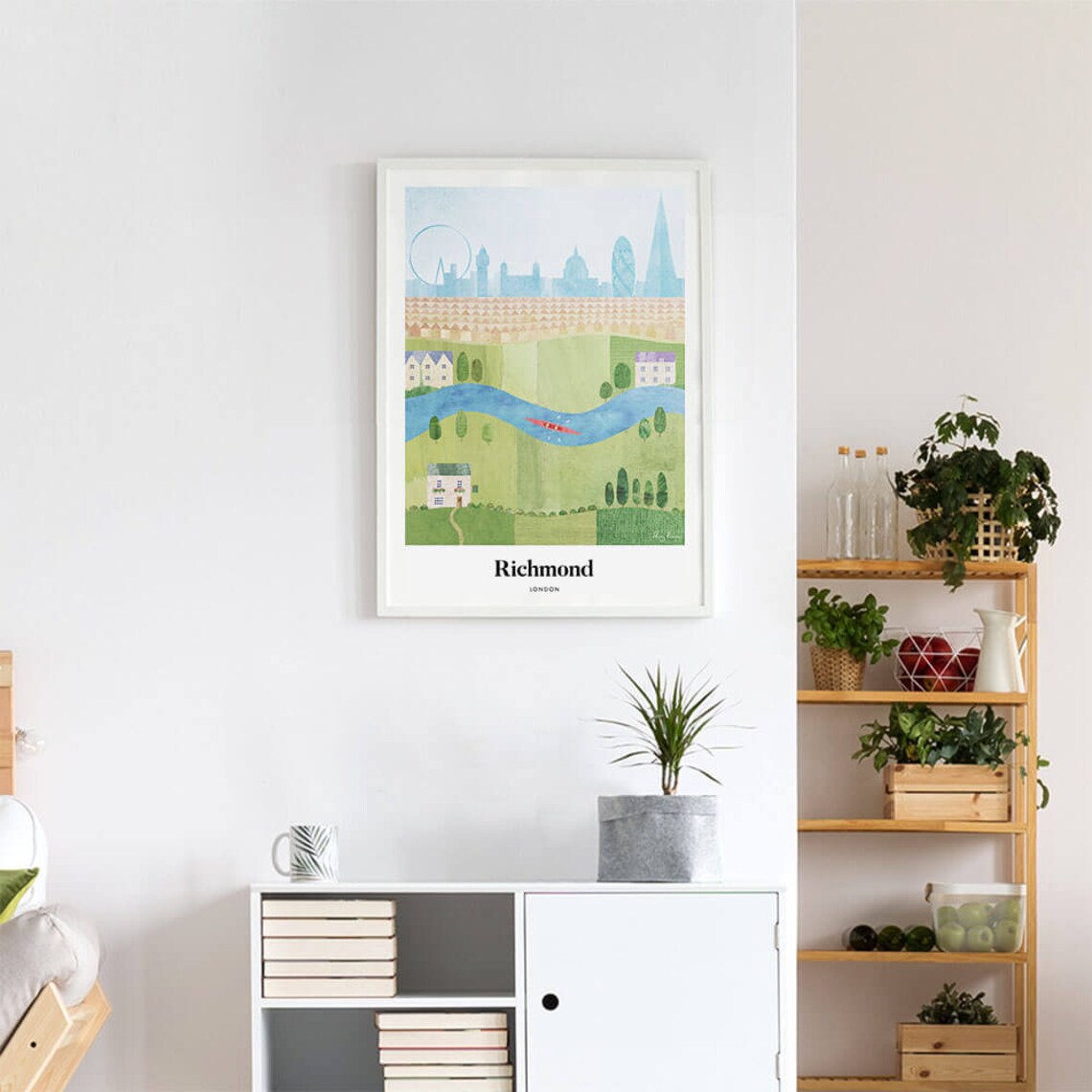 Richmond Print by Henry Rivers, Landscape Poster - Image 4