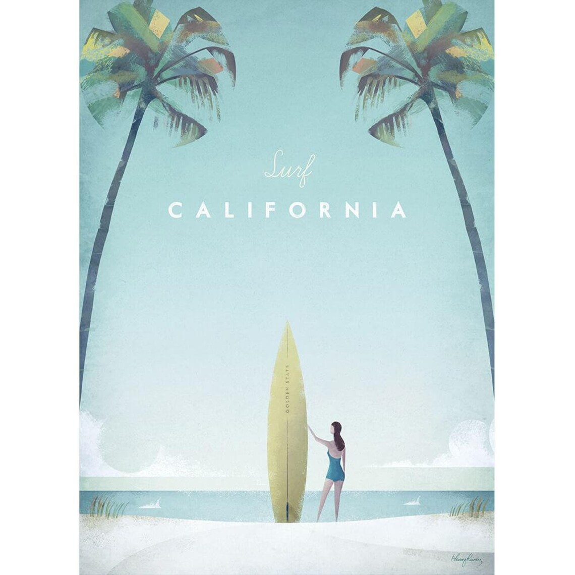 California Print by Henry Rivers, Landscape Art Print - Image 2