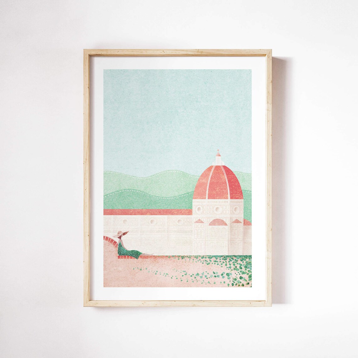 Florence Duomo Art Print by Henry Rivers