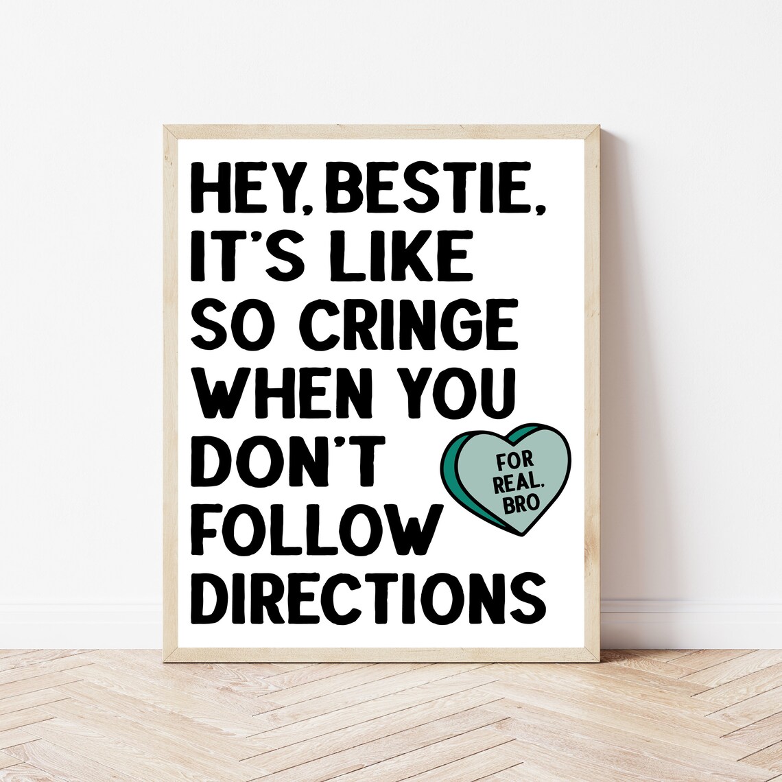 High School Classroom Decor, Teacher Gift Poster