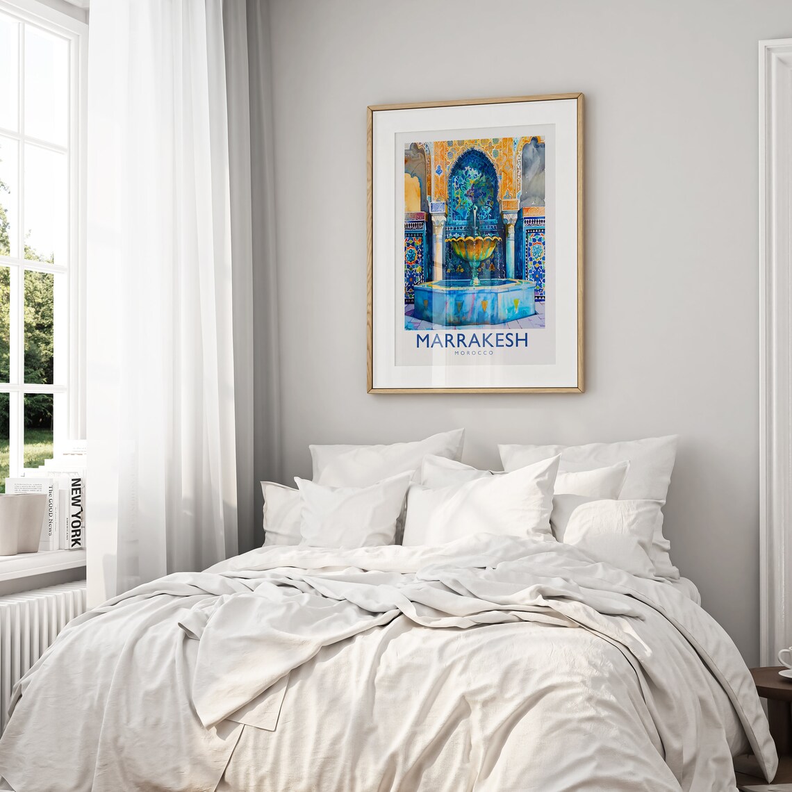 Marrakesh Poster, Morocco Wall Art, Romantic Decor - Image 2