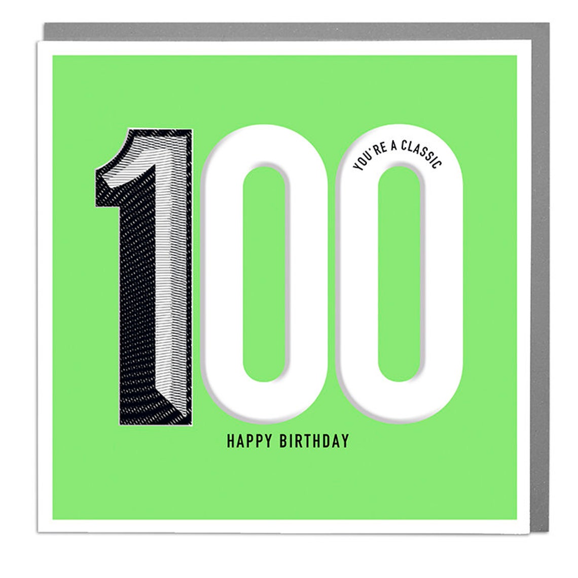 100th Birthday Card, Centenary