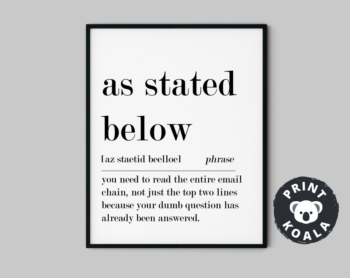Funny Meeting Definition Should Have Been An Email Humor Poster - Image 4