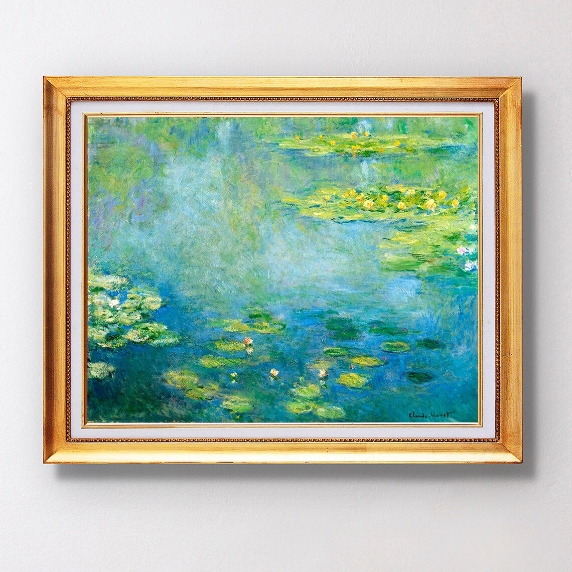 Claude Monet Waterlilies Fine Art Glice 1906 Sku 0134