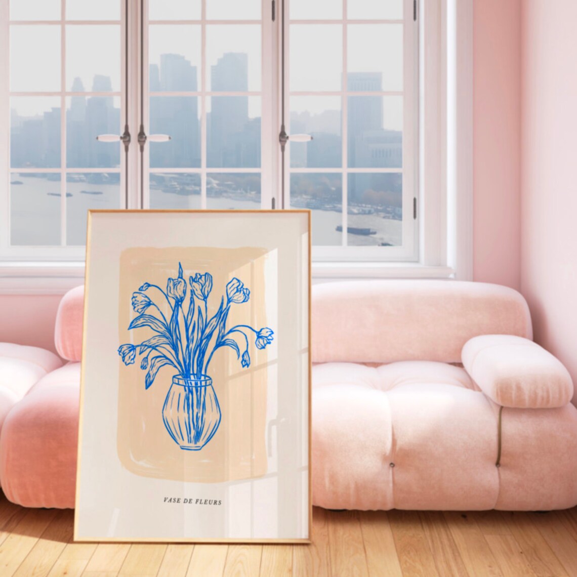 Vase De Fleurs Botanical Illustration Art Print - Image 3