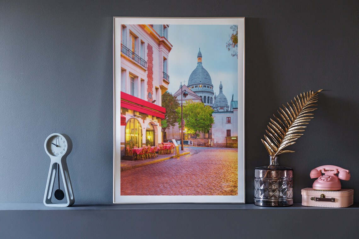 Montmartre Paris Travel Poster