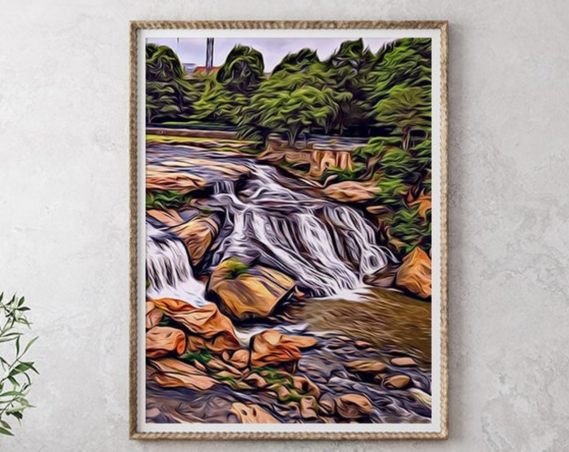 Greenville Greenville Art Greenville Print South Carolina Print Greenville Poster Greenville Wall Art Greenville Gift South Carolina - Image 2