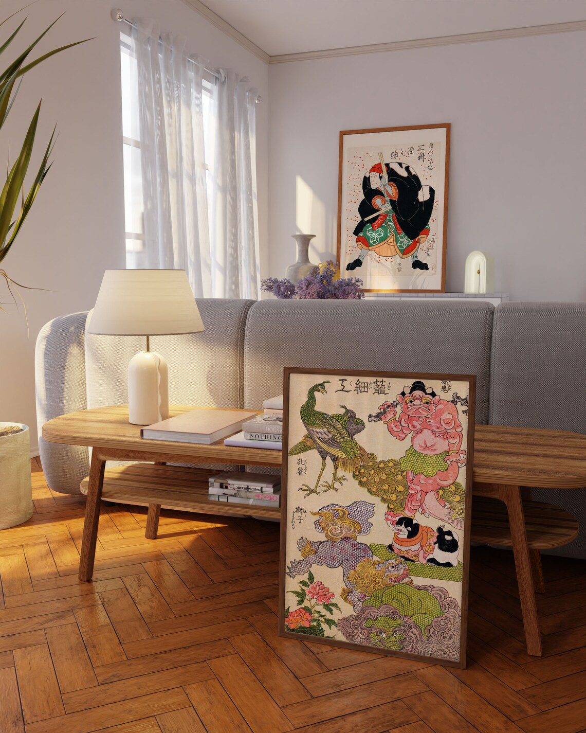 Eclectic Japanese Retro Vintage Poster Art Print - Image 2
