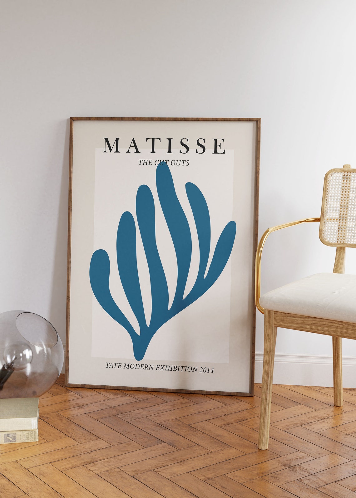Henri Matisse Cut Outs Blue Leaf Tate Modern Exhibition Poster - Image 2